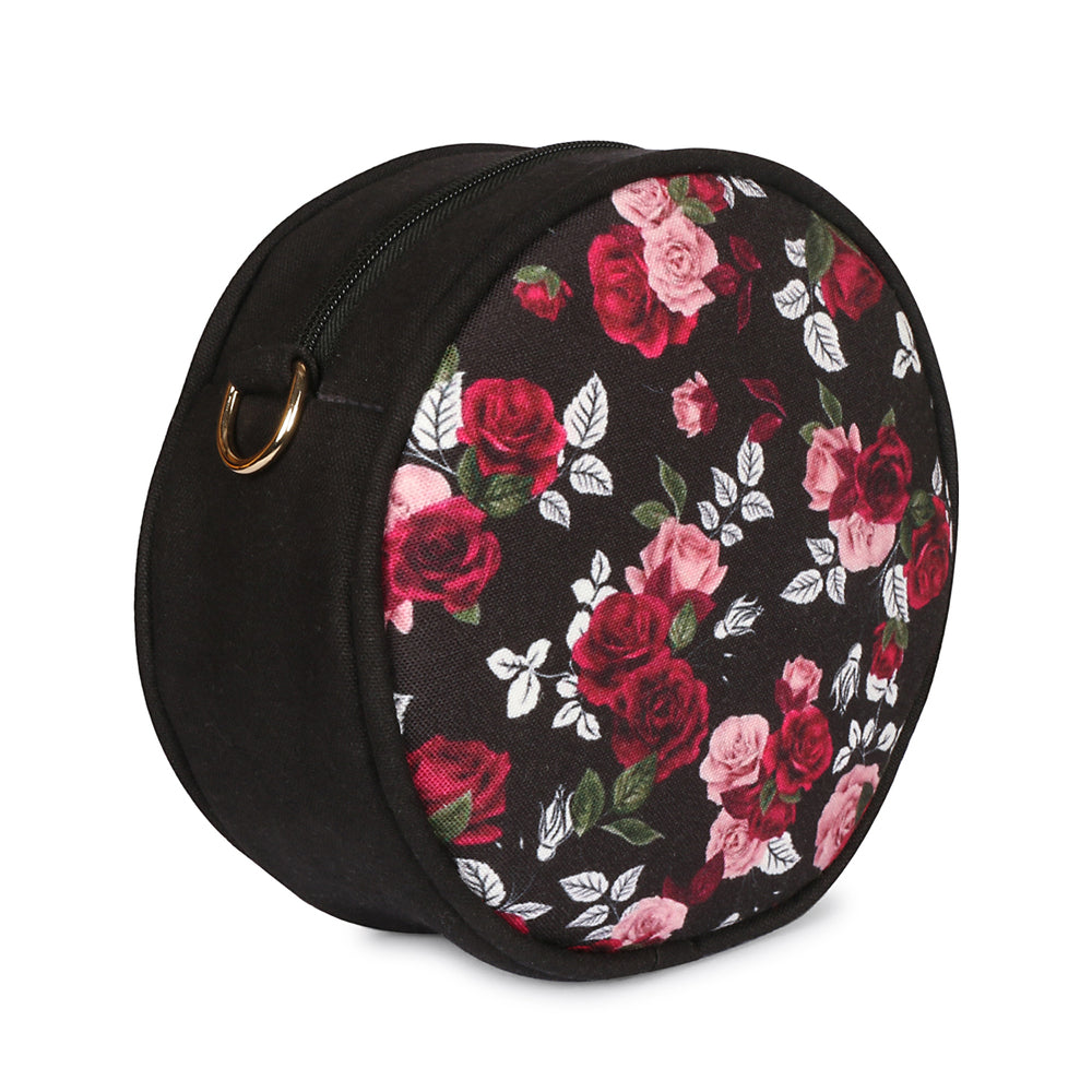 Flower Print Sling Bag