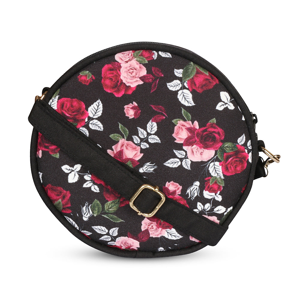 Flower Print Sling Bag