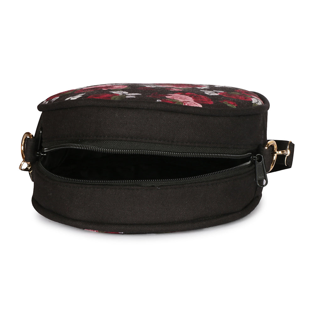 Flower Print Sling Bag