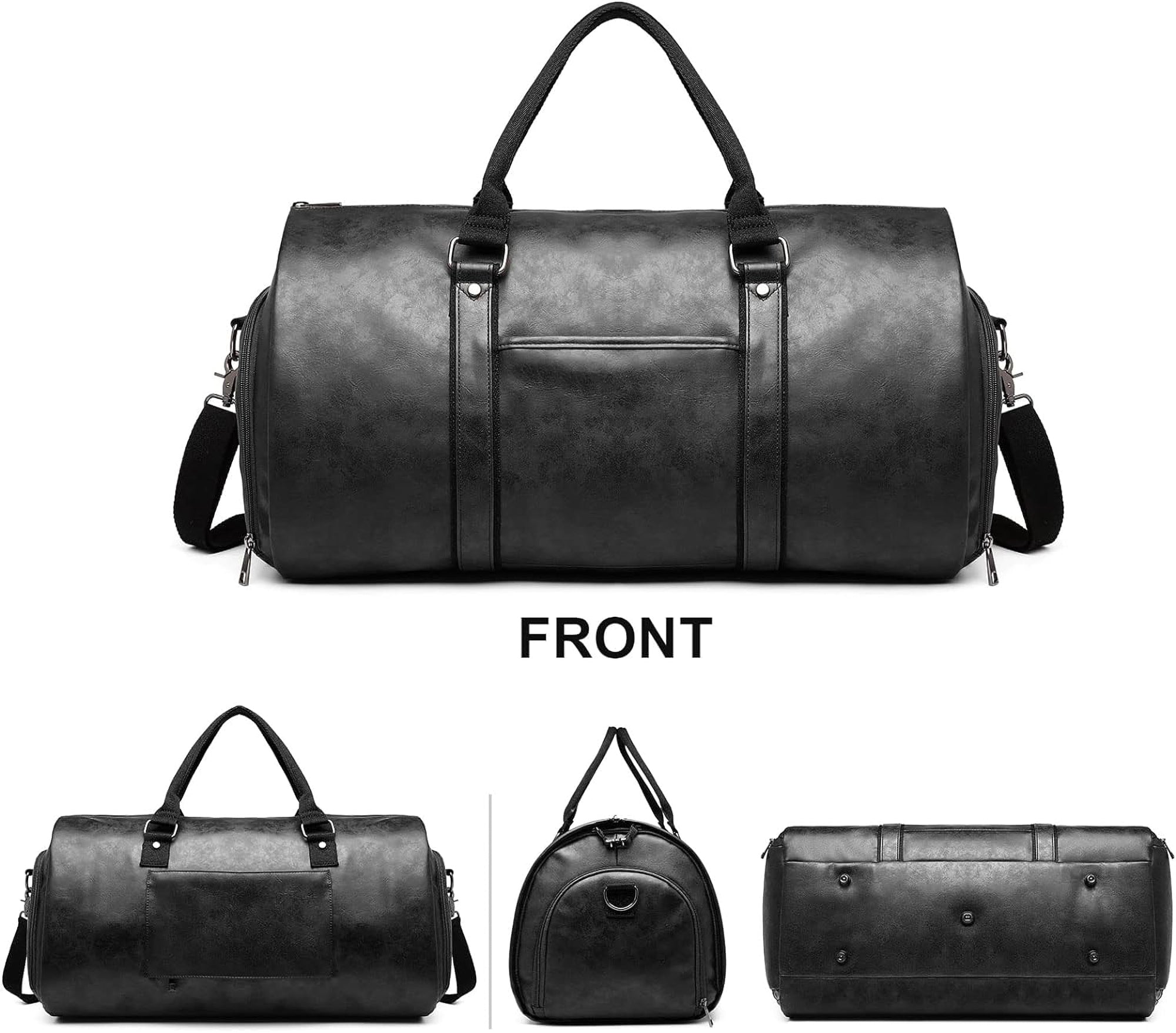 Convertible Duffel with Shoe Compartment Garment Bag